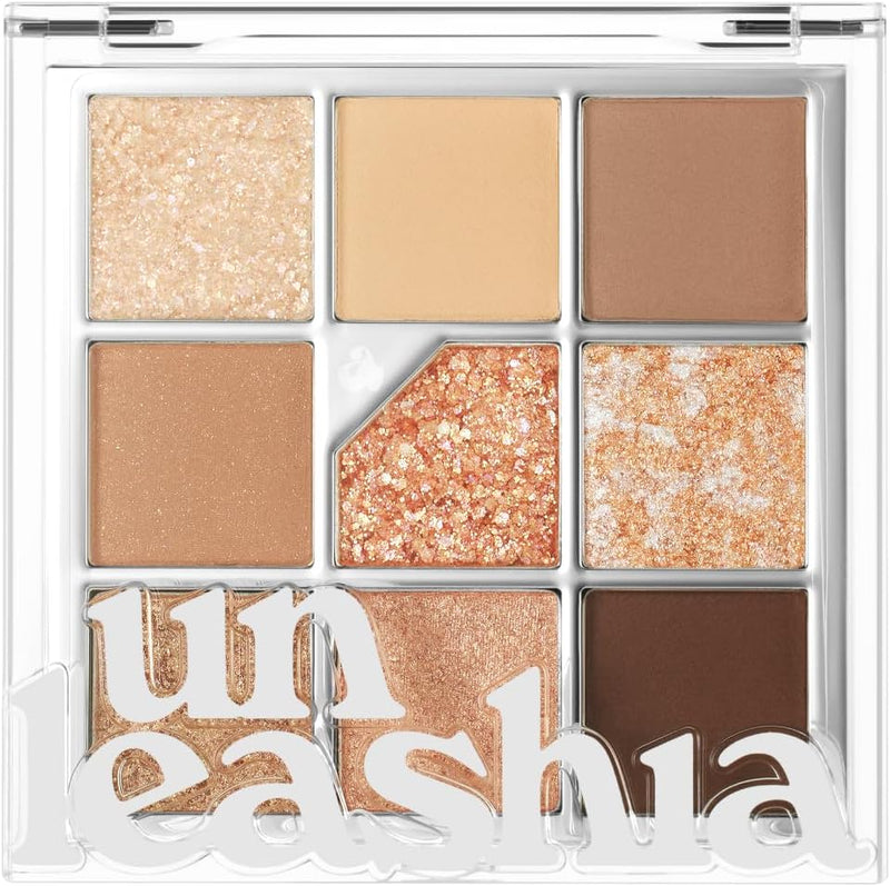 Glitterpedia Eye Palette Eye ShadowEye MakeupPoint Makeup VeganCosmeticsKorean CosmeticsDailymatteglittershimmerpearldailypartysparkling (N2 All of Brown) - Brown
