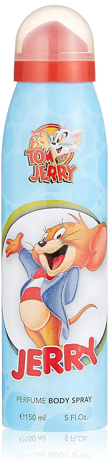 Tom and jerry Cornells Wellness Cartoon Character Jerry Perfume Body Spray For Unisex Kids (150Ml)