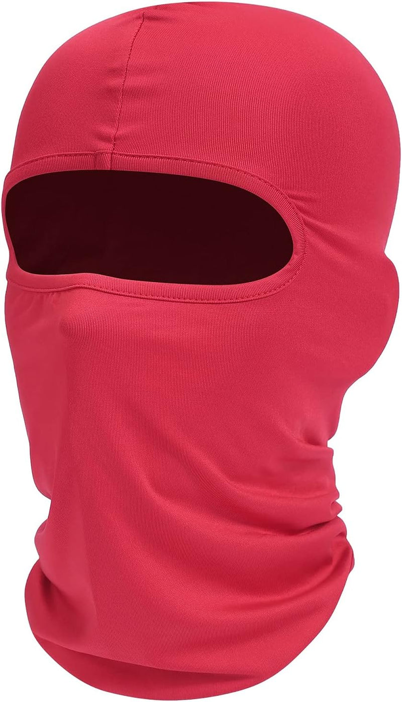 Fuinloth Balaclava Face Mask, Summer Cooling Neck Gaiter, UV Protector Motorcycle Ski Scarf for Men/Women
