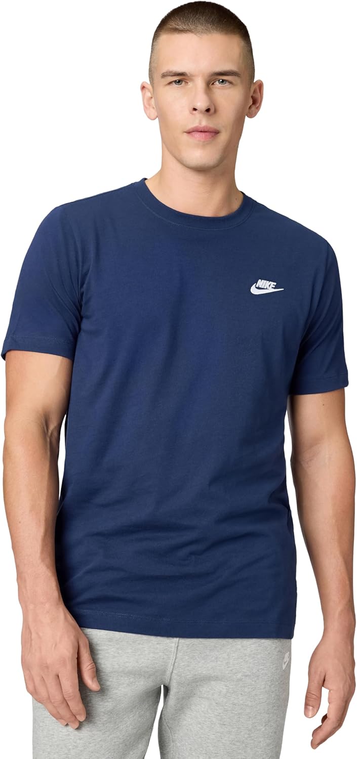 mens Nsw Club T-Shirt (pack of 1) - Midnight Navy/(White)