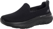 GO WALK MAX CUSHIONING HYPER BURST womens Shoes - BLACK BLACK
