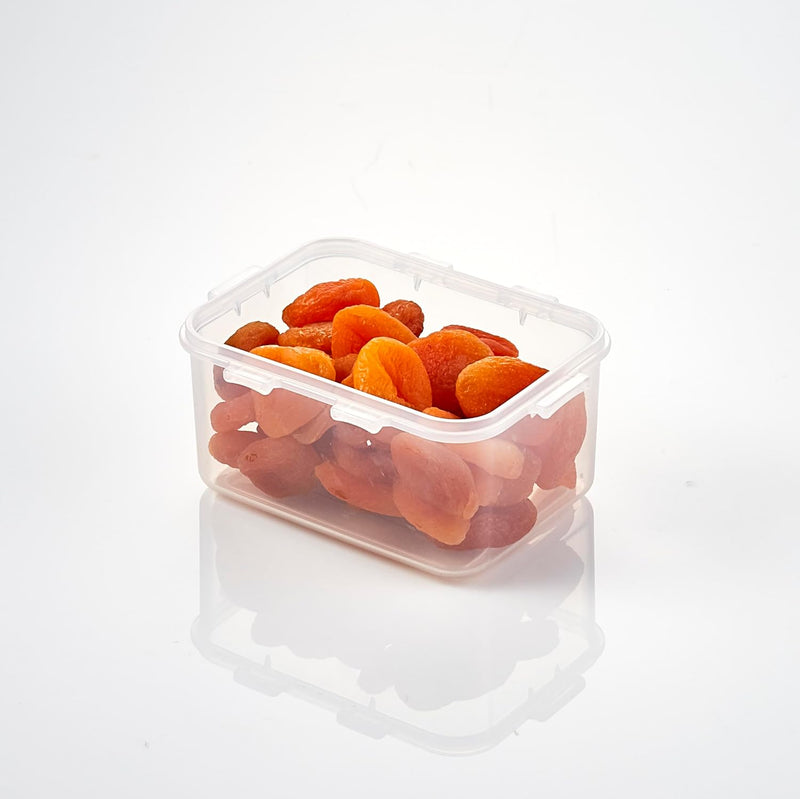 LocknLock 350ml Rectangular Airtight Food Storage PACK OF 3 - BPA-Free, Microwave, Freezer, and Dishwasher Safe