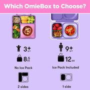 Box Bento Box for Kids - Insulated with Leak-proof Thermos Container - 3 Compartments, Two Temperature Zones Unicorn Pink