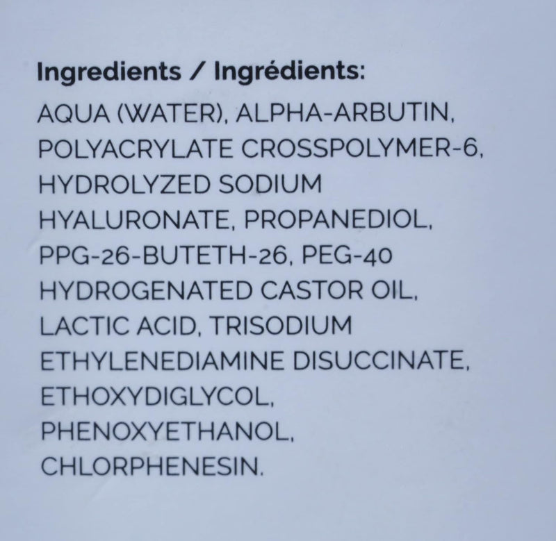 Alpha Arbutin 2% + HA - 30 ml
