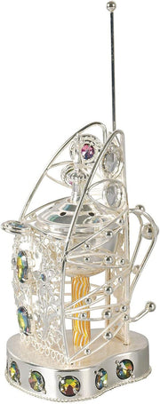 DZX Electric Incense Bakhoor Burner, Oud Frankincense Resin Burner,Gold