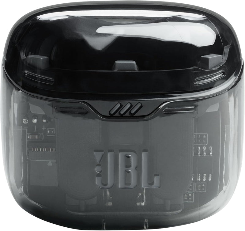 JBL Tune Flex True Wireless Noise Cancelling Earbuds, Pure Bass, ANC + Smart Ambient, 4 Microphones, 32H of Battery, Water Resistant & Sweatproof, Comfortable Fit - Blue, JBLTFLEXBLU