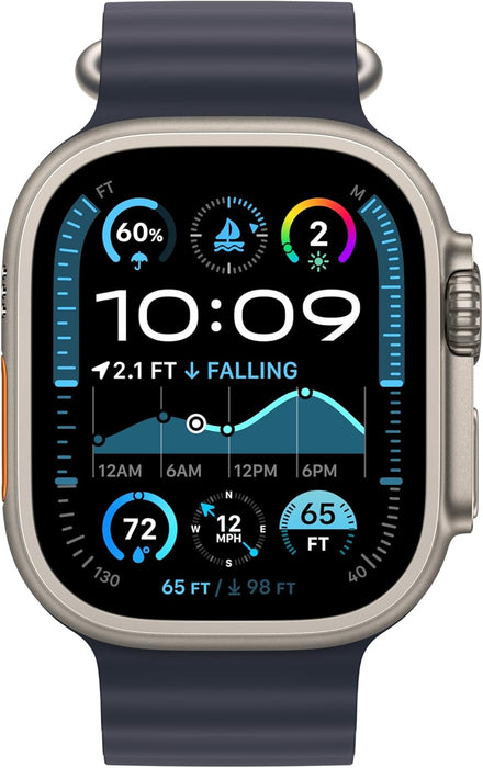 Apple Watch Band - Ocean Band - 49mm - Ice Blue - One Size