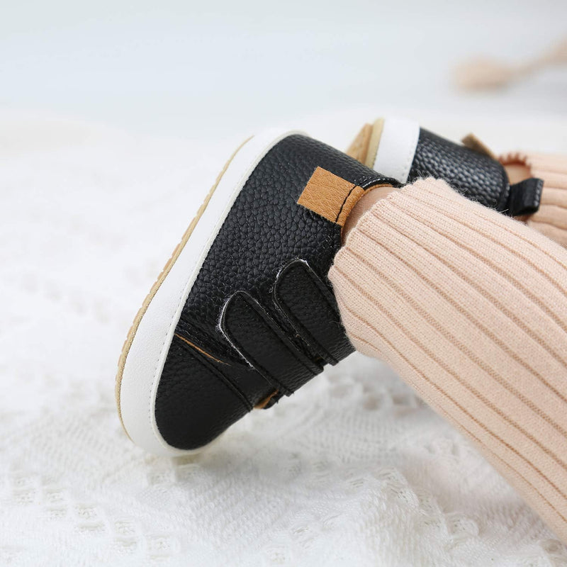 Baby Shoes Boys Girls Infant Sneakers Non-Slip Sole Toddler Crib First Walker Shoes Flat Lazy Shoe
