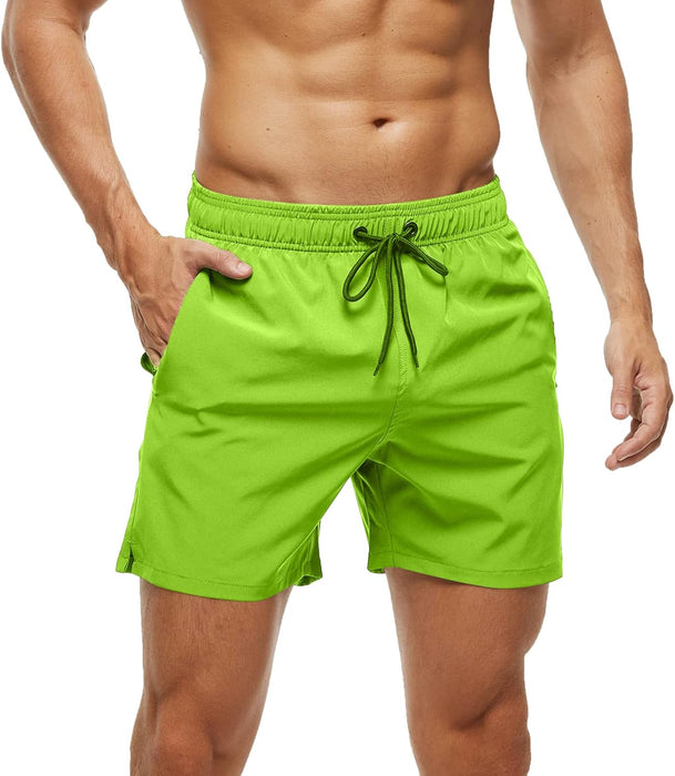 Mens Swimming Trunks Swim Shorts Gym Athletic Workout Running Sports Golf Lounge Clothes Casual Summer Beach
