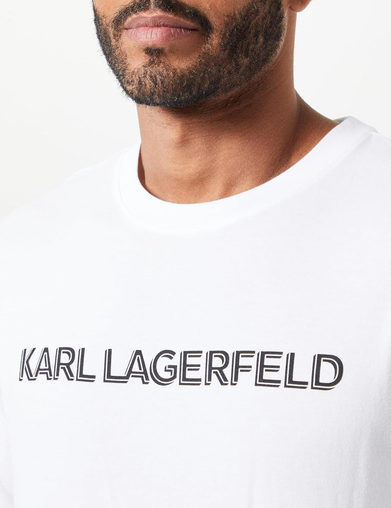 KARL LAGERFELD Men's Printed Pj T-shirt Set Pyjama set