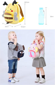 Kids Backpack for Boys Girls, Cute Toddler Backpack Preschool Kindergarten Child Bookbag, Mini Travel Bag for Ages 2-6 Year Old Birthday Gift