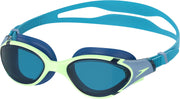 Speedo Unisex Adult Biofuse 2.0 Swimming Goggles, Mirror Black, One Size - One Size Pale Clover/Cobalt