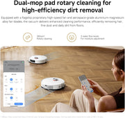 Xiaomi Robot Vacuum S40 Pro 15,000Pa Suction, Dual-Extending Arms, LDS Navigation, Smart Carpet Detection, App Control (S20+ Upgraded)