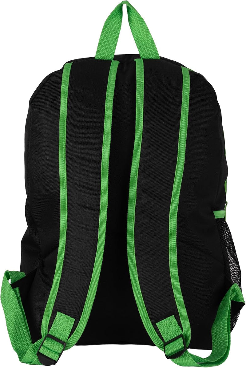 TNT Children's Gamer Green School Backpack