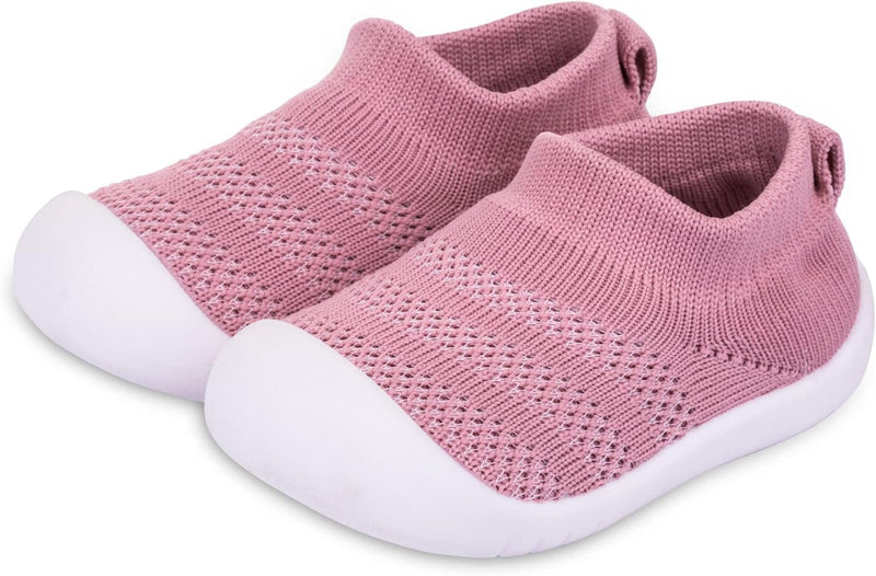Baby Toddler Non-Skid Sock Shoes Indoor Slipper Breathable Cotton Mesh Lightweight Sole Infant Boy Girls Kids Children