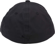 Men Evercat Alloy Stretch Fit Cap Baseball, Black/Silver, L-XL