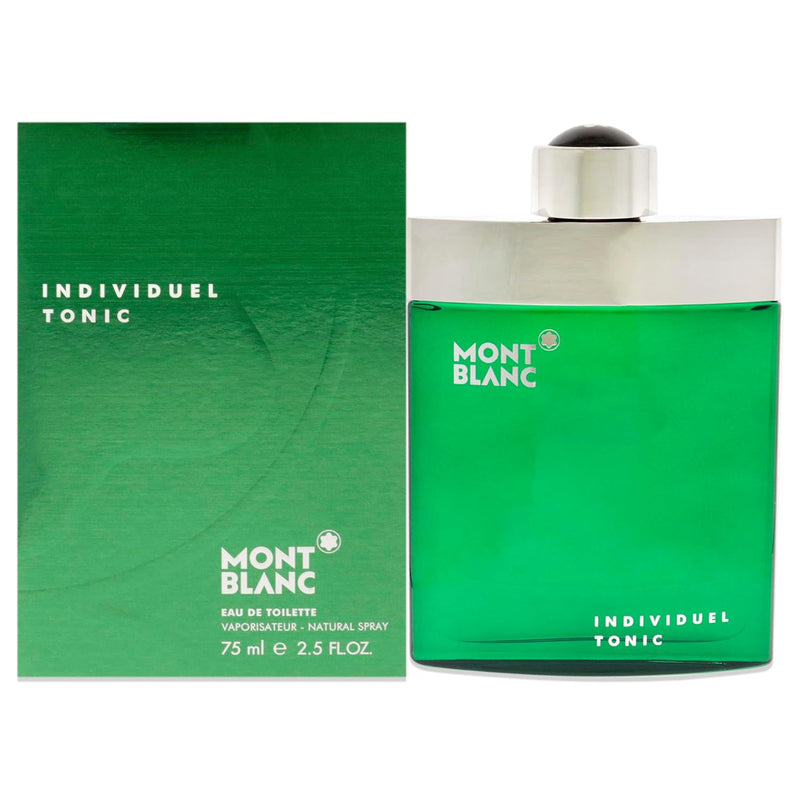 Individuel Tonic by Mont Blanc Eau De Toilette Spray 2.5 oz for Men