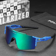 RINKUOLYO Sports Polarized Sunglasses for Men and Women Viper Sunglasses for Cycling Running Driving, M