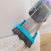 Cordless Handheld Dustbuster Vacuum, 7.2V, 2.0Ah Battery, 16AW Suction, Flip-Up Brush, Crevice Tool, Pet Hair Brush, Storage Base, Lively Lavender/Breeze Blue - NVD220BP-GB