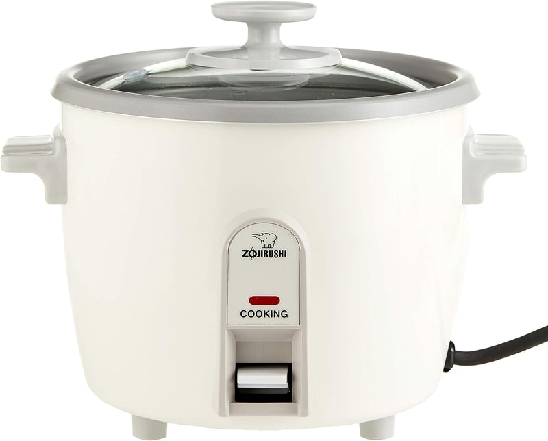 Zojirushi Electronic Rice cooker & Steamer-White, NH-SQ 0.6L
