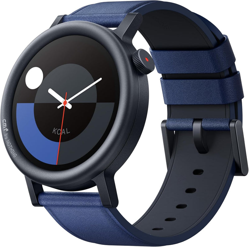 CMF by Nothing Watch Pro 2, 1.32" AMOLED Display, Built-in multi-system GPS, 120 Sports Modes, Smart Sleep Algorithm, Bluetooth calling with AI noise reduction, Dark Grey, MENA Version