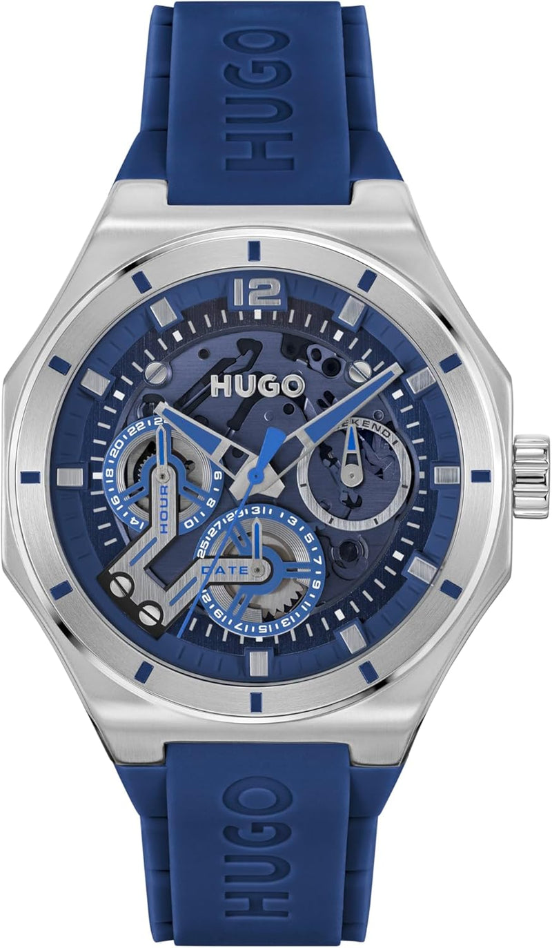 GRAIL SKELETON Men Watch, Analog - BLUE / BLUE