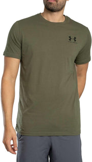 Mens CORE GRAPHICS Top - Short sleeve (pack of 1) - Green