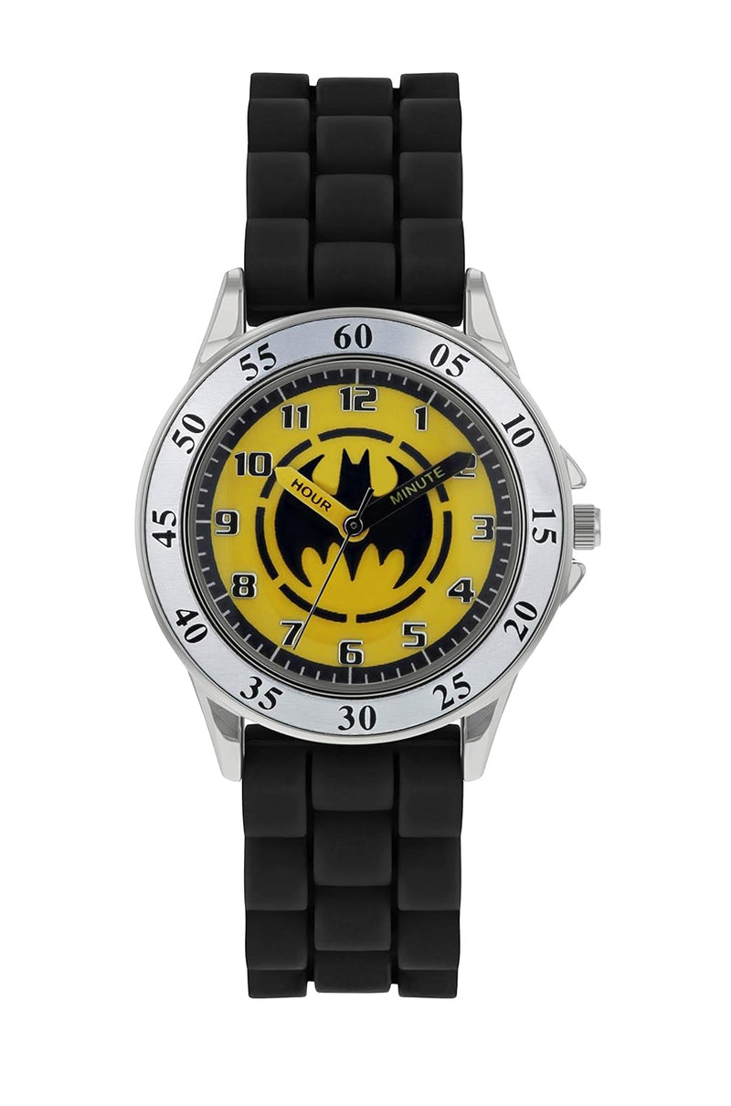 Batman Boys Analogue Quartz Watch with Rubber Strap BAT9522