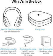 Sennheiser Consumer Audio ACCENTUM Plus Wireless Bluetooth Headphones - Quick-Charge Feature, 50-Hr Battery Playtime, Adaptive Hybrid ANC, Sound Personalization, Touch Controls Black