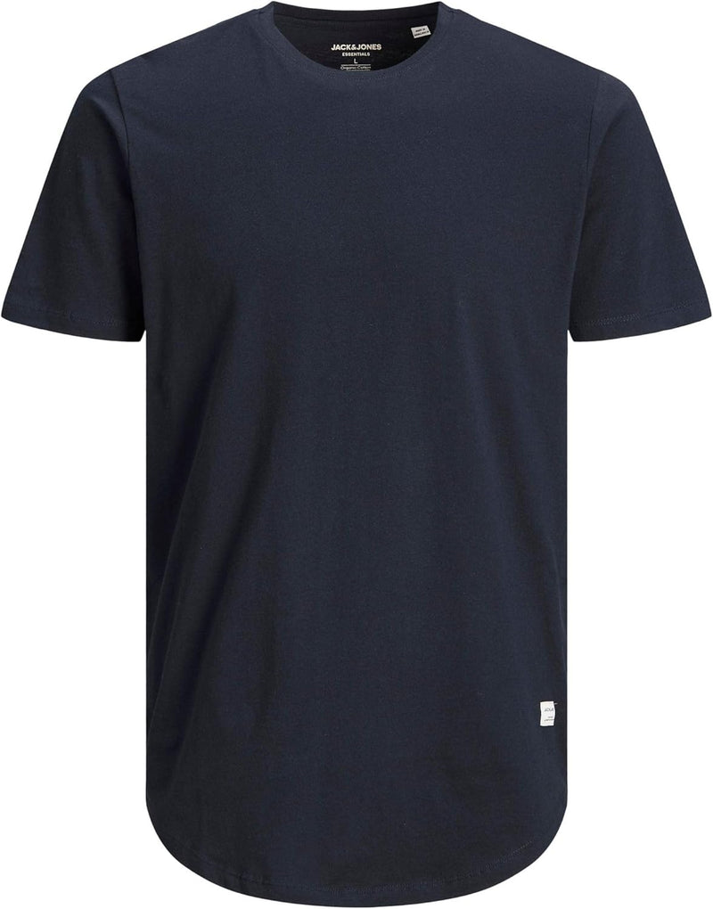 Mens JJENOA TEE SS CREW NECK NOOS M T-Shirt (pack of 1) - Navy Blazer