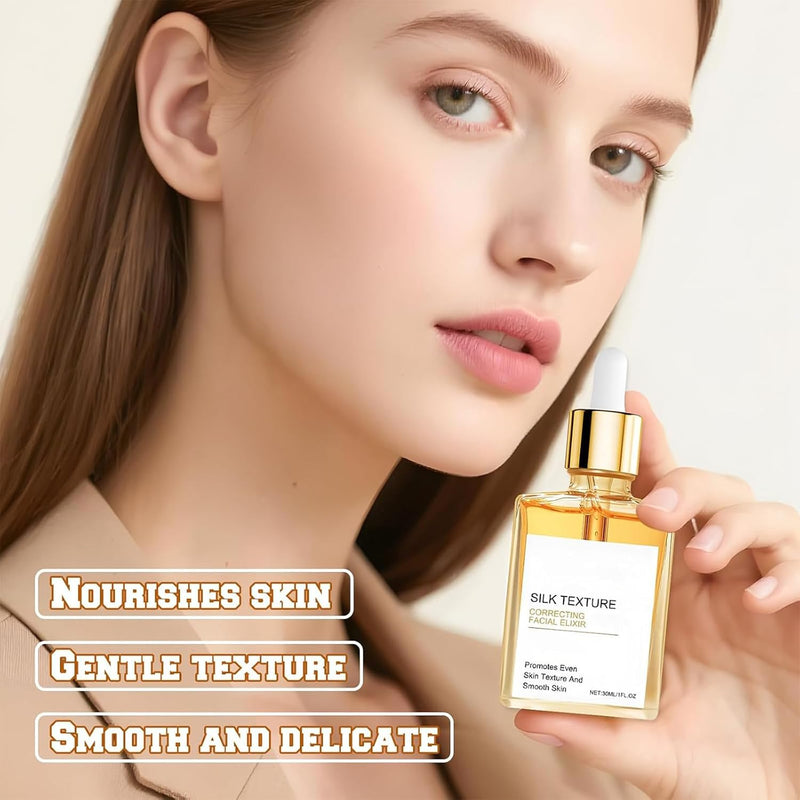 2PCS Silk Body Oil, Silk Body Oil for Women, Moisturising Body Oils with Vitamin E & Hyaluronic Acid, Moisturizing and Nourishing Formula, Refreshing Non-Greasy, Suitable for Face and Body