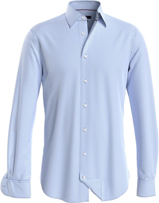 Mens FLEX COLLAR DOBBY SF Classic - Vessel Blue