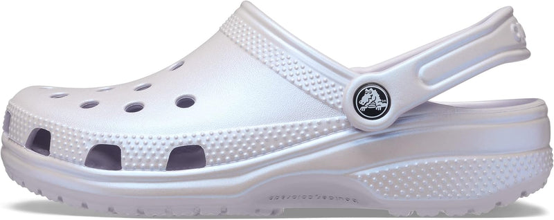 Unisex Adult 10001-411 Classic Clog - Mauve Mist/4 Her Metallic Glitter