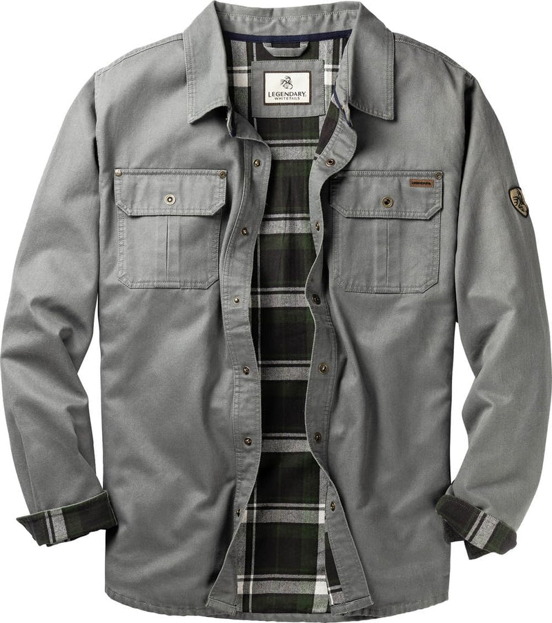 Men's Journeyman Shirt Jacket Jacket - Wolf