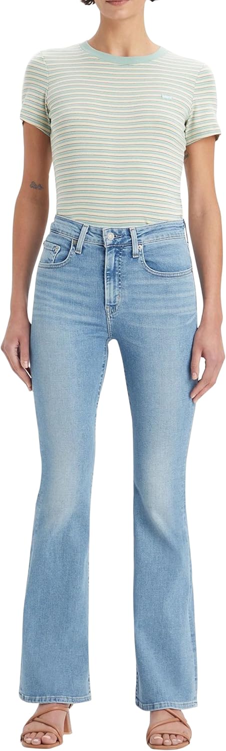 Levi's Women's 726 Hr Flare Washed Black Tide Jeans (pack of 1)