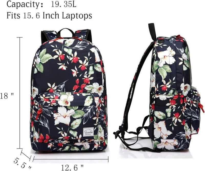 VASCHY Backpack for Women Men, Ultra Lightweight School Bag for Kids Teen Boys Girls, Casual Daypack Work, Travel