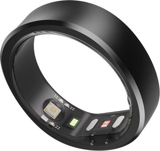 Ringconn TitaniumSmart Ring Gold 11 - 12 Midnight Black