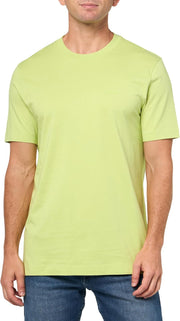 mens Small Logo Cotton Crewneck T-shirt T-Shirt - Sprout Green