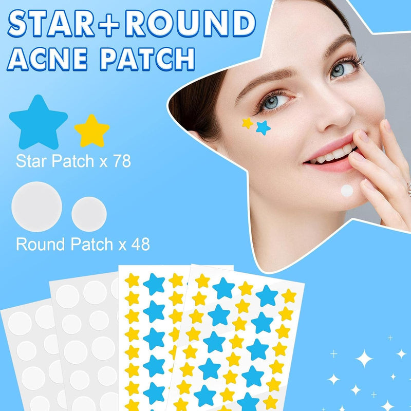 KANZA - 30 Pcs T-Zone Hydrocolloid Patches| Cleansing Blackhead Remover| Acne Patch Pimple Remover for Zit Breakouts |Nose and Forehead Patch |Painless,Safe |Removes Pimple,Acne Nose Gunk Pores