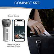 4 in 1 Travel Dispenser, Refillable Leak-Proof Kit with 4 Bottles, BPA-Free Containers for Shampoo & Conditioner, Portable Set for Toiletries