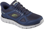 TRACK mens Shoes - NAVY LIME