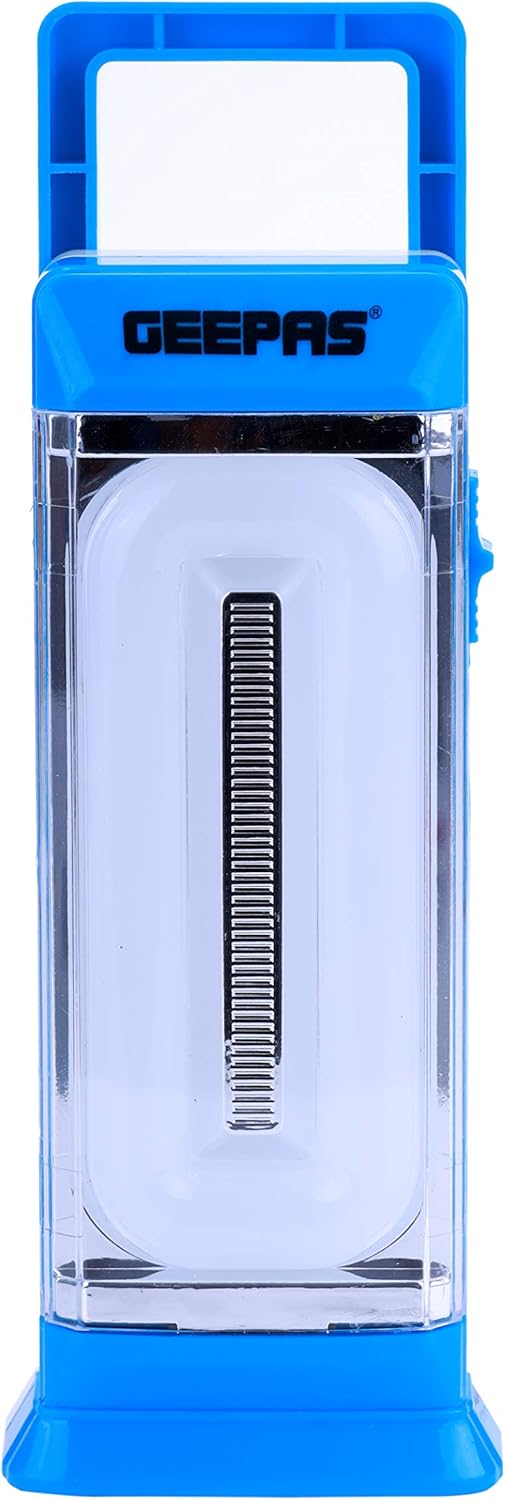 Geepas GE53014 Rechargeable LED Emergency Lantern, White and Blue - GE53014 White and Blue