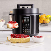 Nutricook Smart Pot 2 Rice Cooker, Steamer, Sauté Pot, Yogurt Maker & More,9 In 1 Electric Pressure Cooker, Slow Cooker,6 Liters, 12 Smart Programs With New Smart Lid