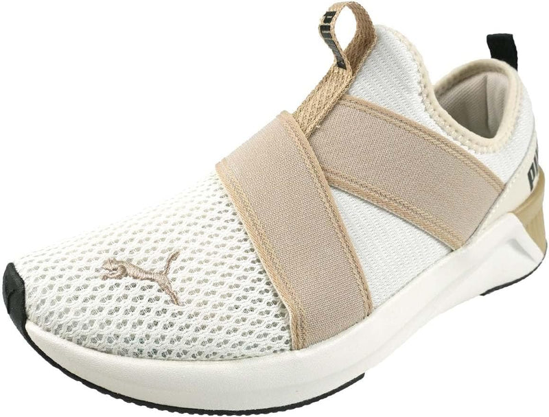 Softride Harli Slip on Wns womens Shoes - Warm White-Toasted Almond-PUMA Black