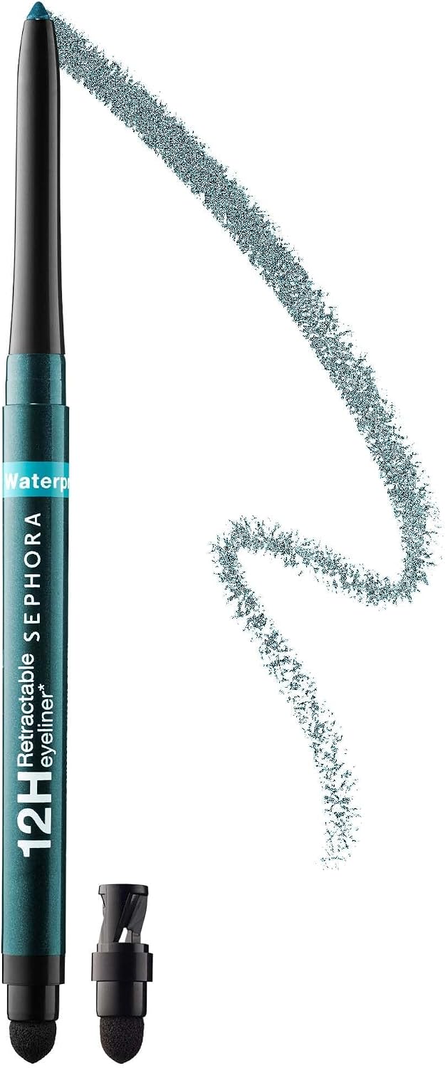 COLLECTION Waterproof 12HR Retractable Eyeliner Pencil 19- Shimmer Navy - 29- Shimmer Aqua