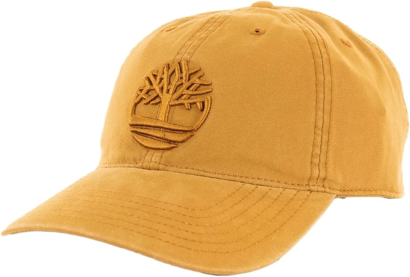Men's Cotton Canvas Baseball Cap - Yellow