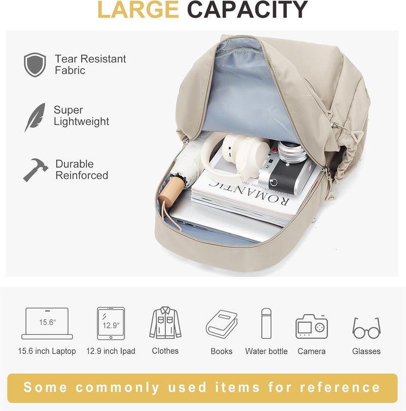 livbote School Backpack Teenager Backpack School Women Men Waterproof Lightweight Daypack Daypack Travel Backpack for Girls Boys