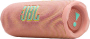 JBL Flip 7 - JBL Pro Sound with AI Sound Boost, up to 16 hours of playtime, multi-speaker connection via Auracast, and waterproof, dustproof, drop-proof design for all adventures Black. - Pink FLIP 7