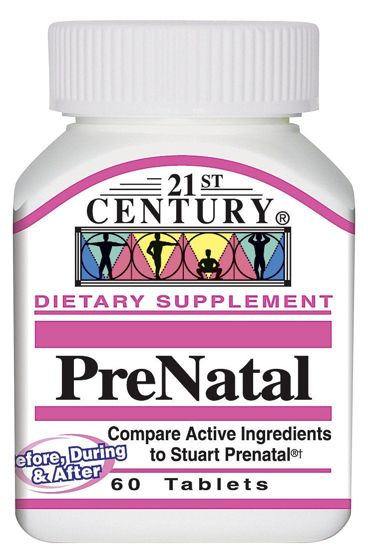 21st Century Prenatal - 60 Tablets