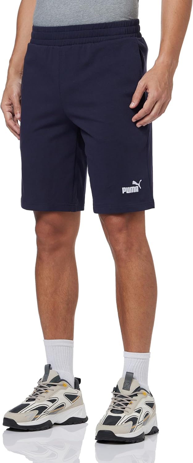 mens ESS No. 1 Logo Shorts Knitted Shorts - New Navy
